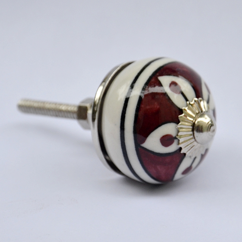 Bouton de porte céramique 3 cm