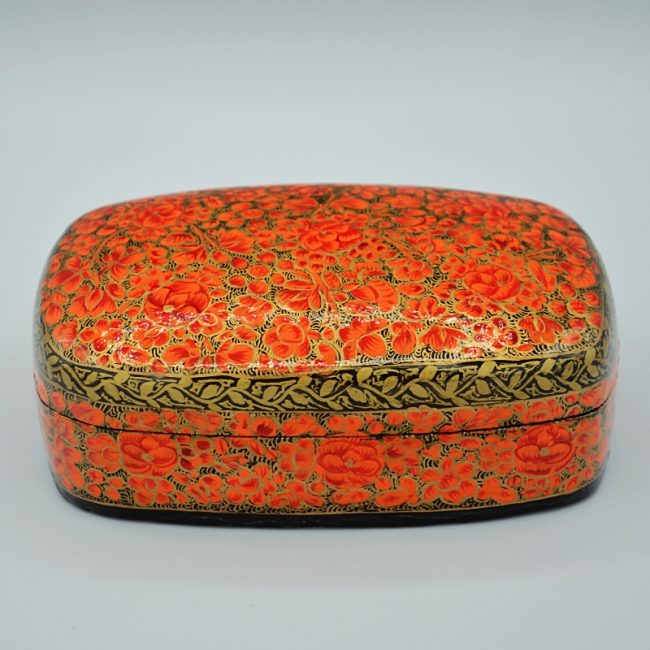 Coffret en papier mâché du cachemire