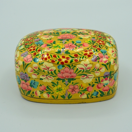 Coffret à bijoux en papier maché du Cachemire