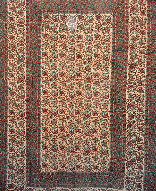 tenture au bloc style Bagru