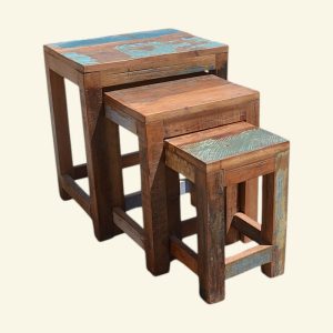 Set de trois tables gigognes