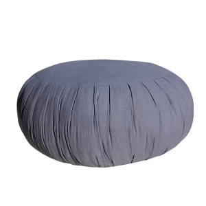Zafu ou coussin de méditation, gris